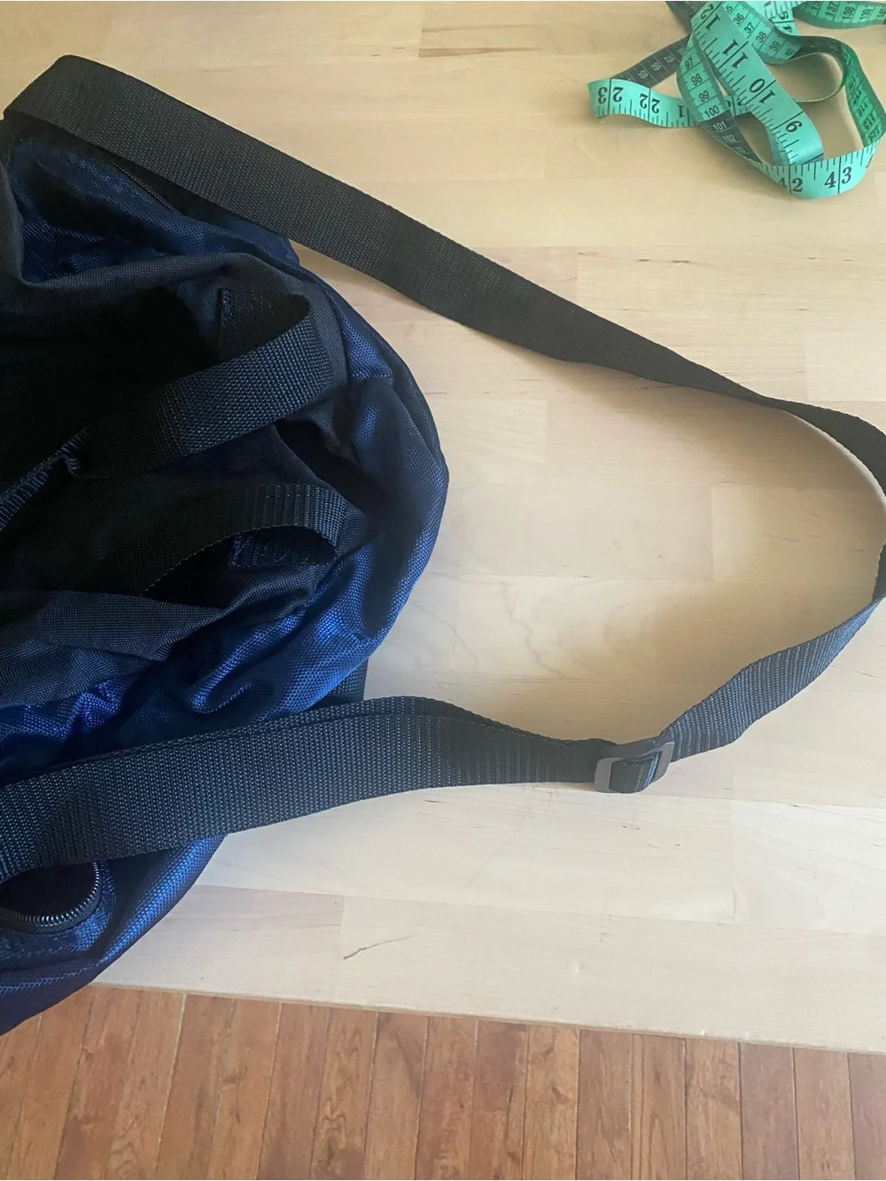 Black and Gray Men's Tote Bag - Unbranded Canvas Weekend Carry